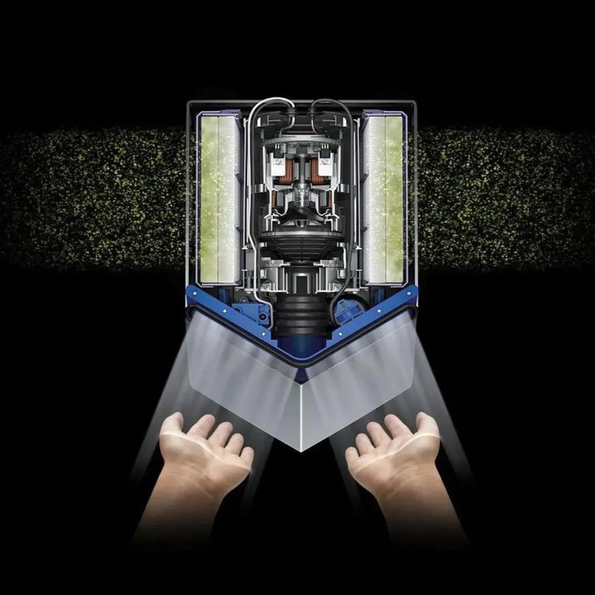 เครื่องเป่ามือ DYSON AIRBLADE รุ่น HU02 สีขาว_3